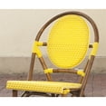 thumbnail image 3 of Padma's Plantation Paris Bistro Chair -Yellow, 3 of 4