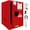 Red (23Lx18.11Wx18.11H in), variant on Flammable Storage Cabinet, 3-Point Lock, Double Wall Steel Fire Safety Cabinet, OSHA CE Certified, Explosion Proof Chemical Cabinet for Laboratory Industrial