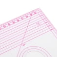 thumbnail image 2 of YAHHU Large Multi Function Garment Making Metric Curve Sewing Ruler, Plastic Pattern Making Ruler for Professional Tailor Craft, Pattern Design, Layout Drawing and Measuring Tools (18.1x7.5 in), 2 of 9