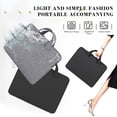 thumbnail image 6 of 13.3 Inch Laptop Bag, Briefcase for Men Women, Multifunctional Laptop Case, Waterproof Computer Bags, Black, 6 of 8