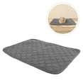 thumbnail image 1 of BRIGHTFUFU Small Pet Mats Grey Cloth Washable 1Set, 1 of 7