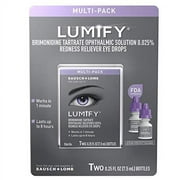 Lumify Redness Reliever Eye Drops, 7.5mL/0.25 fl oz Twin Pack