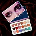 thumbnail image 4 of 18 Colors Eyeshadow Palette Long Lasting Shimmer Matte Glitter Eye Shadow Makeup Pallet, 4 of 9