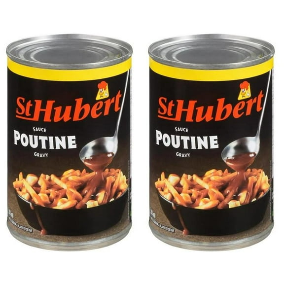 St. Hubert Poutine Gravy Sauce, 398mL (2 Pack)
