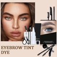 thumbnail image 1 of Eyebrow Dyeing and Eyebrow Trimming Set Long Lasting Eyebrow Dye Tint Kit for Professional and Beginner, 1 of 5