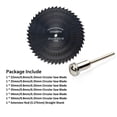 thumbnail image 4 of FlyFlise 7Pcs High Speed Steel HSS Saw Disc Wheel Cutting, 4 of 7