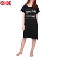 thumbnail image 6 of HDE Sleep Shirt for Women 100% Cotton Nightgown S-5X Size Mombie S/M, 6 of 8