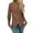 519_Coffee, variant on QASIEATN Sweaters for Graceful Ladies Fashion, Fashion V Neck Long Sleeve Solid Color Pullover Sweater Knitting Top, Womens Fall Tops