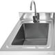 thumbnail image 5 of Tarja Fregadero Industrial Reforzado Acero Inox 50x53x90cm Gutstark Home, 5 of 7
