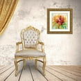 thumbnail image 3 of Robinson, Carol 15x15 Gold Ornate Wood Framed with Double Matting Museum Art Print Titled - Rainbow Dahlia, 3 of 4