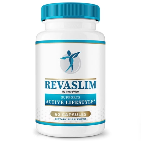 RevaSlim – Natural Daily Pill Formula Designed to align with Fitness Goals, Support active Lifestyle & Body Balance | Just 2 Easy-to-Swallow Pills Daily (60 Capsules)