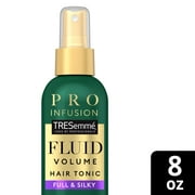 Tresemme Pro Infusion Fluid Volume Hair Tonic with Natural Coconut Droplets, Plant-Based Salon Protein & Biotin, 8 oz