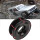 thumbnail image 5 of Anillo De Remolque Con Cabrestante, Polea De Retención De Cuerda De 22000 Libras, Fácil De Usar, aleación De Aluminio Resistente Para Remolque Todoterreno De Maletero SUV ATV, 5 of 7