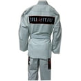 thumbnail image 3 of Woldorf USA BJJ Brazilian Jiu Jitsu Uniform Kimono for Competition Size 3 A1 Light Weight Kickboxing Grappling Uniforms Pre - Shrunk GIS White, 3 of 4