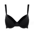 thumbnail image 2 of Sngxgn Double S upport Wireless Bra, Lace Bra with Stay-in-Place Straps, Full-Coverage Wirefree Bra(Black,XXL), 2 of 5