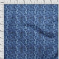 thumbnail image 4 of oneOone Polyester Spandex Blue Fabric Animal Skin Fabric For Sewing Printed Craft Fabric By The Yard 56 Inch Wide, 4 of 4
