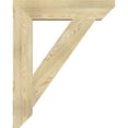 thumbnail image 3 of Ekena Millwork 6"W x 32"D x 40"H Traditional Slat Rough Sawn Bracket, Douglas Fir, 3 of 4