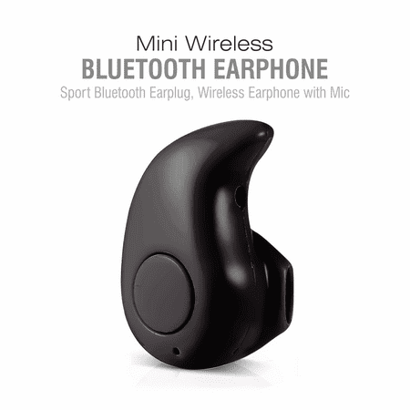 1 Unit Professional Mini Invisible Wireless Bluetooth 10.0 Stereo In-Ear Headset Earphone Earbud Earpiece with Hands-free Calling and (Best Headset For 100 Dollars)