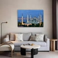 thumbnail image 5 of The Blue Mosque Wall Art Canvas Poster Bedroom Decor Sports Landscape Office Room Decor Gift,Frame-style,12x18inch(30x45cm), 5 of 8