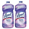 2 Pk, Lysol Clean & Fresh Multi-Surface Cleaner, Lavender & Orchid Essence Scent, 40 Fl. Oz