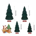 thumbnail image 5 of Shoreew 6 Pcs Honeycomb Christmas Tree 3D Folding Christmas Tree Tabletop Centerpiece for Rustic Farrmhouse Home Table Decor, 5 of 6