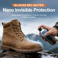thumbnail image 2 of Shoe Waterproof Spray for Boot: Durable Water Repellent for Boots Suede, Leather, Fabric, Nubuck - Nano Technology for Hiking, Climbing, and Outdoor Adventures, 2 of 3