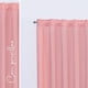thumbnail image 3 of Cortina Decorativa Corta Suavitec Neo Deep Rose Colchas Concord Juego de 2 paneles 114 x 180 cm, 3 of 4