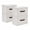 Beige, variant on Beige Foldable Storage Bins 3-Pack, Lidded Cloth Organizers with Handles for Closet, 15x10x10 in