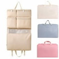 thumbnail image 2 of Closet Organizers and Storage - Loetky Multi Functional Compartment Travel Organizer Saving Hanging Garment Bag for Clothes Bra Underwear Socks Foldable Storage Bag, 1 Storage Bag, 2 of 9