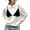 Black, variant on Women's Sweater Vest 3D Bra Print Knit Outer Wear Sleeveless V Neck Knit Tops Casual Loose Fit Clothes