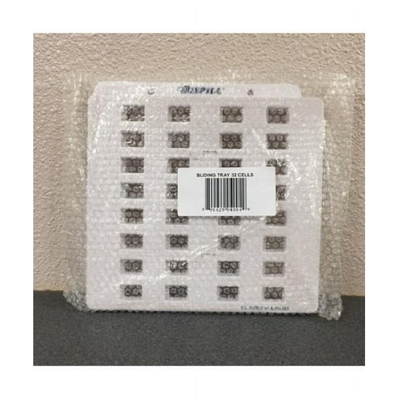 Dispill Sliding Tray for Medication, 32 Cells, 1ct 800629040049S1303