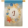 thumbnail image 2 of Breeze Decor 30165 Summer I Monogram 2-Sided Vertical Impression House Flag - 28 x 40 in., 2 of 2