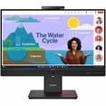 thumbnail image 3 of Lenovo ThinkVision T24D-4v 24" Class Webcam Full HD LED Monitor - 16:9 - Eclipse Black - 23.8" Viewable - In-plane Switching (IPS) Technology - WLED Backlight - 1920 x 1080 - 16.7 Million Colors - ..., 3 of 8