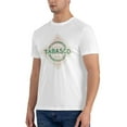 thumbnail image 4 of Tabasco Men'S Basic Short Sleeve T-Shirt White Large, 4 of 5