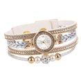 thumbnail image 2 of Xinyolin Multi Layers Wrap Around Quartz Watch - Rhinestone Braided Elegant Bracelet Watch, 2 of 8