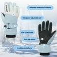 thumbnail image 6 of AOWOO Kids Winter Gloves, Kids Cold Weather Insulated Outdoor Snow Ski Gloves for Snowboarding, Sledding, Waterproof Winter Warm Gloves for Boys Girls 7-10 Years Old, 6 of 8