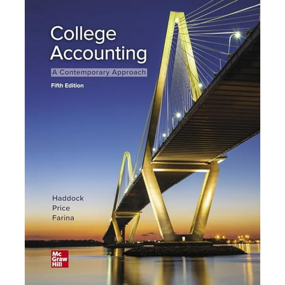 Pre-Owned Loose Leaf For College Accounting (A Contemporary Approach), 9781260780352, 126078035X, Paperback, 5 edition