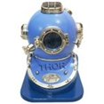 thumbnail image 2 of By Thorinstruments Scuba Blue Divers Diving helmet us navy mark v deep helmet With Base 18 Inch, 2 of 2