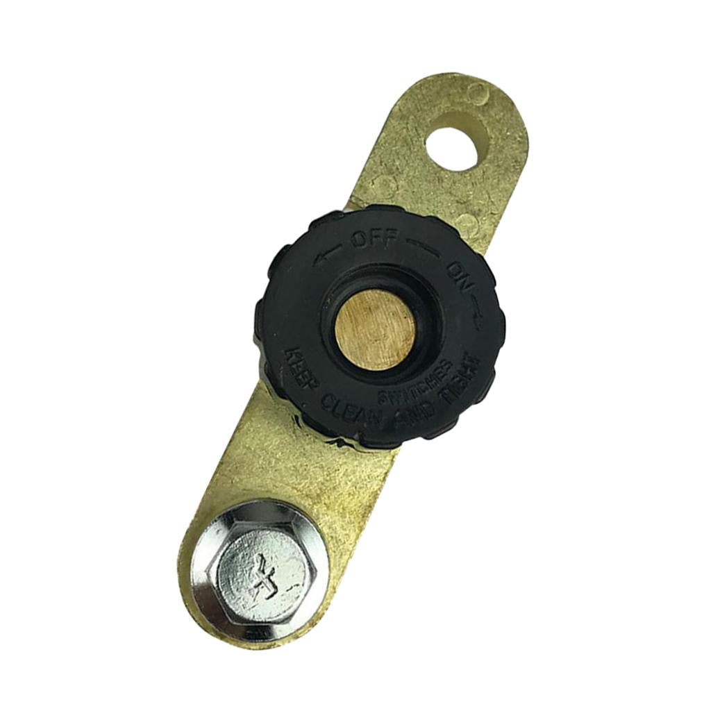 1 Post Battery Disconnect Battery Disconnect Isolator Switch for RV Marine Boat Car Vehicels