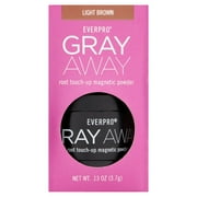 Everpro Beauty Gray Away Root Touch-Up Concealing Powder, Light Brown