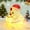 E, variant on Toycle Christmas Chick Puppy Night Lights Decoration Indoor Christmas Decoration Christmas Bedroom Desktop(D,Resin)