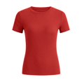 thumbnail image 5 of CFXNMZGR Tween Girls Trendy Clothes Summer Summer Tops for Girl Girl's Solid Crew Neck Short Sleeve Pocket T Shirt (Red,13-14 Years), 5 of 5