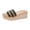 Black, variant on Rokment Women's Platform Wedge Dress Slip on Sandals Boho Beach Summer Comfortable Memory Foam Chunky High Heels Walking Slides with Arch Support for Woman Black Size 6