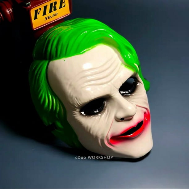 Masque de clown en plastique PVC, accessoires de film d'Halloween, 2023 