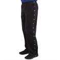 thumbnail image 1 of Renova Medical Wear Unisex Post Surgery Tearaway Pants, Black, Large, 1 of 1