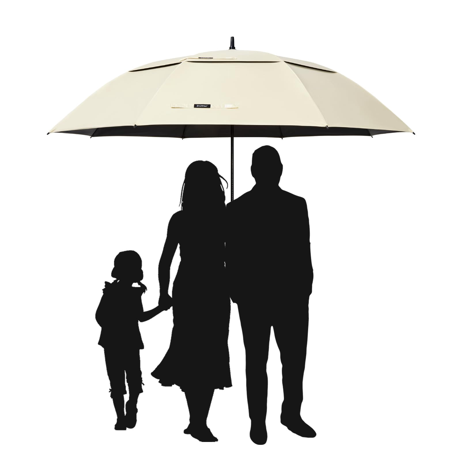 G4Free 47/54/62/68 Inch UV Protection Golf Umbrella Auto Open Vented Double Canopy Oversize Extra Large Windproof Sun Rain Umbrellas