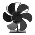 thumbnail image 2 of Ventilador para chimenea Jadeshay 6 aspas negro, 2 of 8