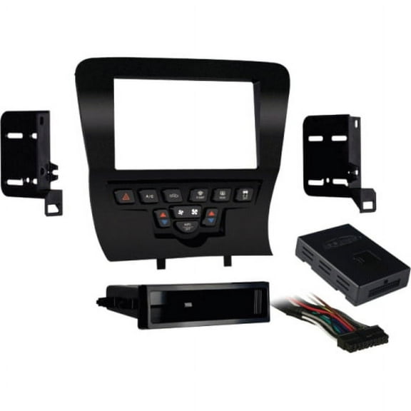 metra 99-6514b single/double din installation kit for select 2011-up dodge charger vehicles