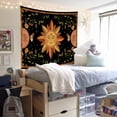 thumbnail image 5 of DaShan Bohemian Hippy Tapestry Wall Hanging,Sun and Moon Wall Decor for Bedroom Living Room Dorm,60"Wx50"L, 5 of 6