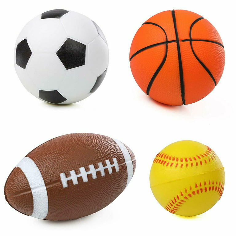 1PCS sports balls basketball soccer football straw topper PVC boys sports  balls straw toppers charms - AliExpress